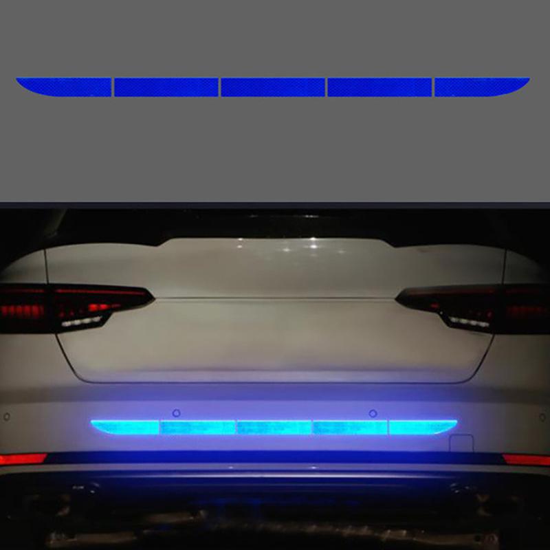 90Cm Reflective Car Decal Safety Warning Reflector Tape Car Stickers Anti Collision Warning Reflector Sticker Auto Accessories