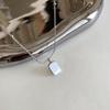Titanium Steel Gold Brick Necklace for Women - Luxury 2025 Style, High-End Sweater and Collarbone Chain, Non-Fading.