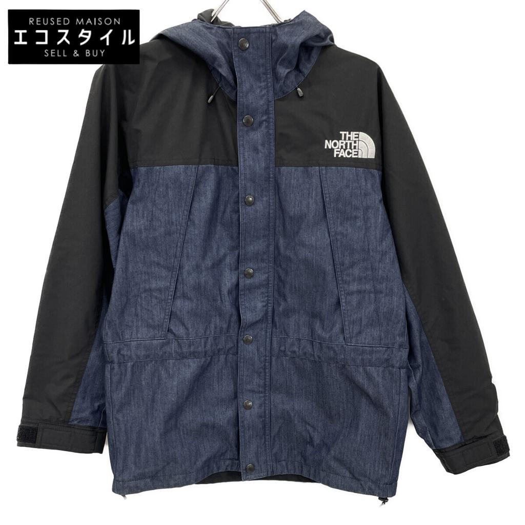 The North Face NP12032 Blue Mountain Light Denim Jacket Jacket S Black Indigo BlueUsed