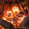 Halloween LED String Lights - Outdoor Pumpkin & Skull Decor