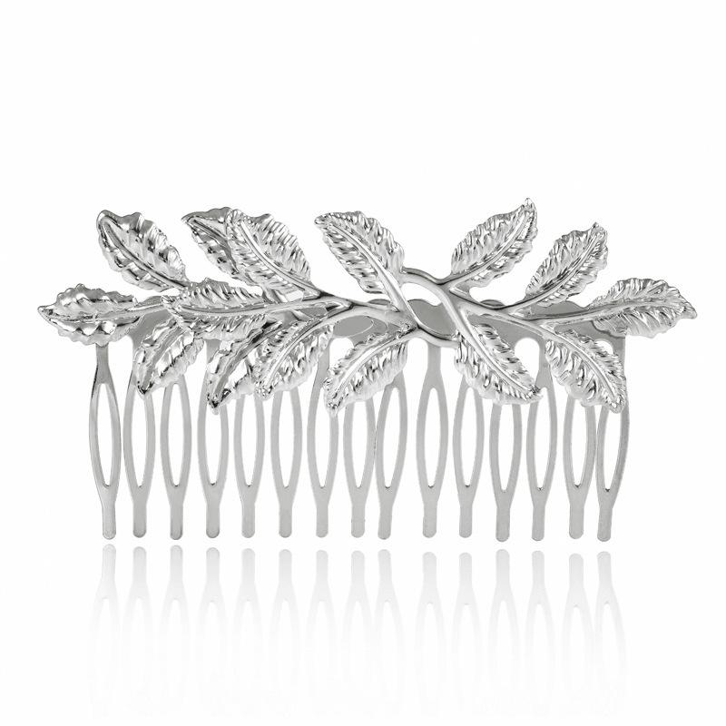 

Европейская и американская мода Лист Расческа для волос - Уникальный аксессуар для головы