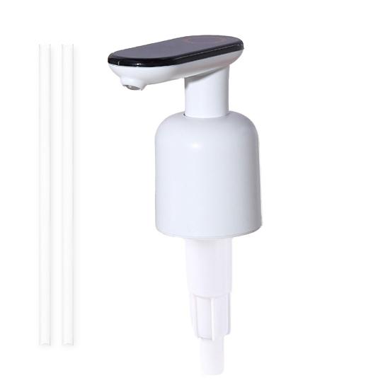 

Герметичный насос для устричного соуса с длинной погружной трубкой, многоразовый, универсальный, для количественной экструзии, нажимная головка для перекачивания устричного соуса, кухонный инструмент белый