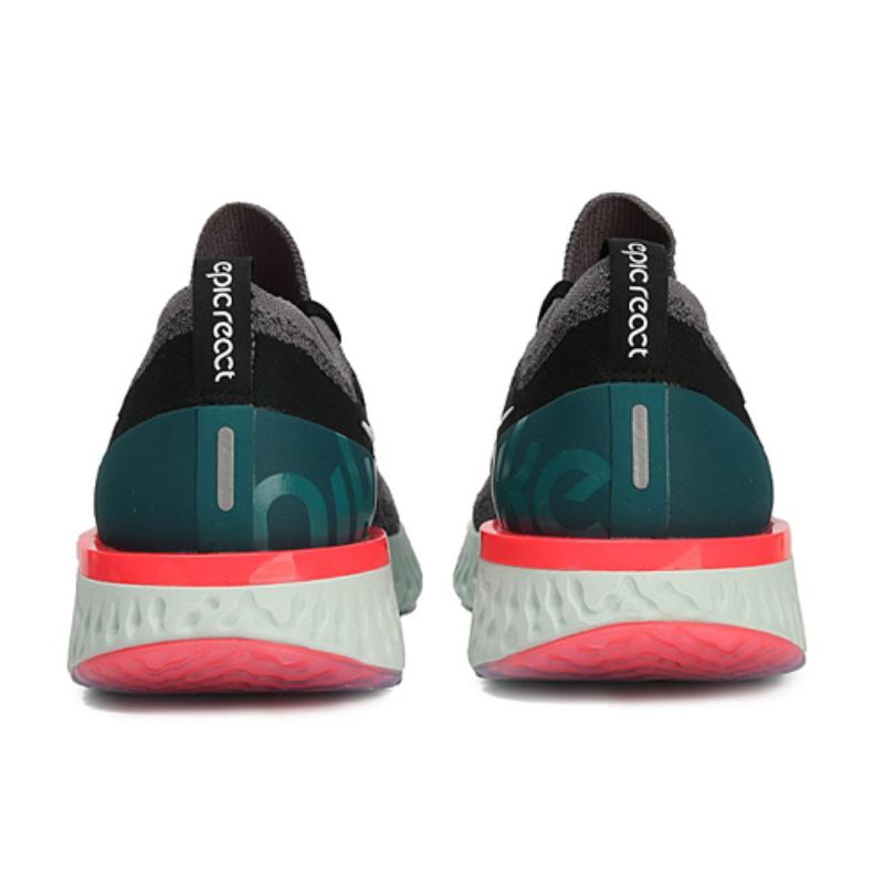 Nike Epic React Flyknit 'Gunsmoke Teal' Sneakers AQ0067-010