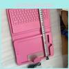 Ipad For Mini 3 Tablet Computer Protective Case Solid Color Design With Keyboard