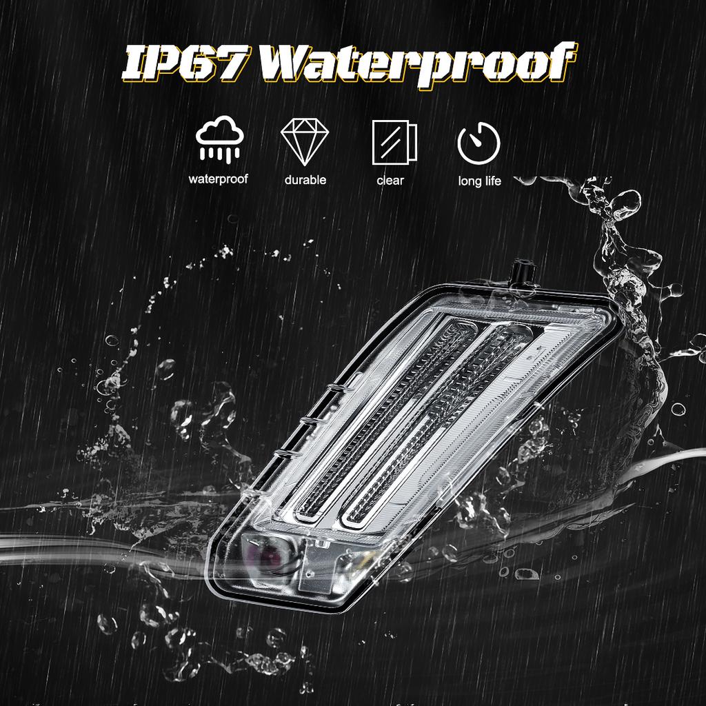 LED Fog Lamp For Volvo XC60 2009 2010 2011 2012 2013 Front Fog Light Daytime Running Lamp Daylight Driving 31290873 31290874 12V