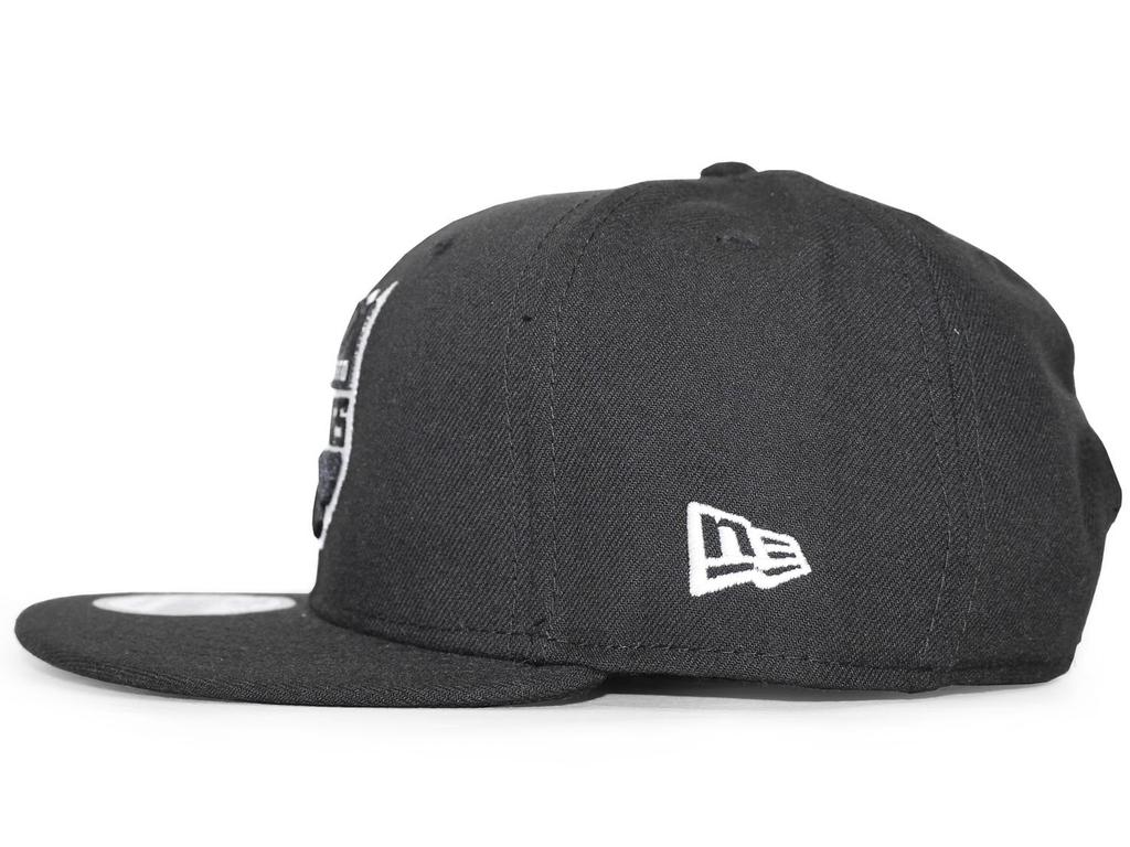 [New Era] NBA [WESTERN CONFERENCE TEAM-BASIC SNAPBACKBLK-WHT] (Sacramento Kings) [Used]