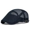 Casual Berets for Men and Women Full-mesh Breathable Front Caps British Retro Sunshade and Sun Protection Baseball Caps