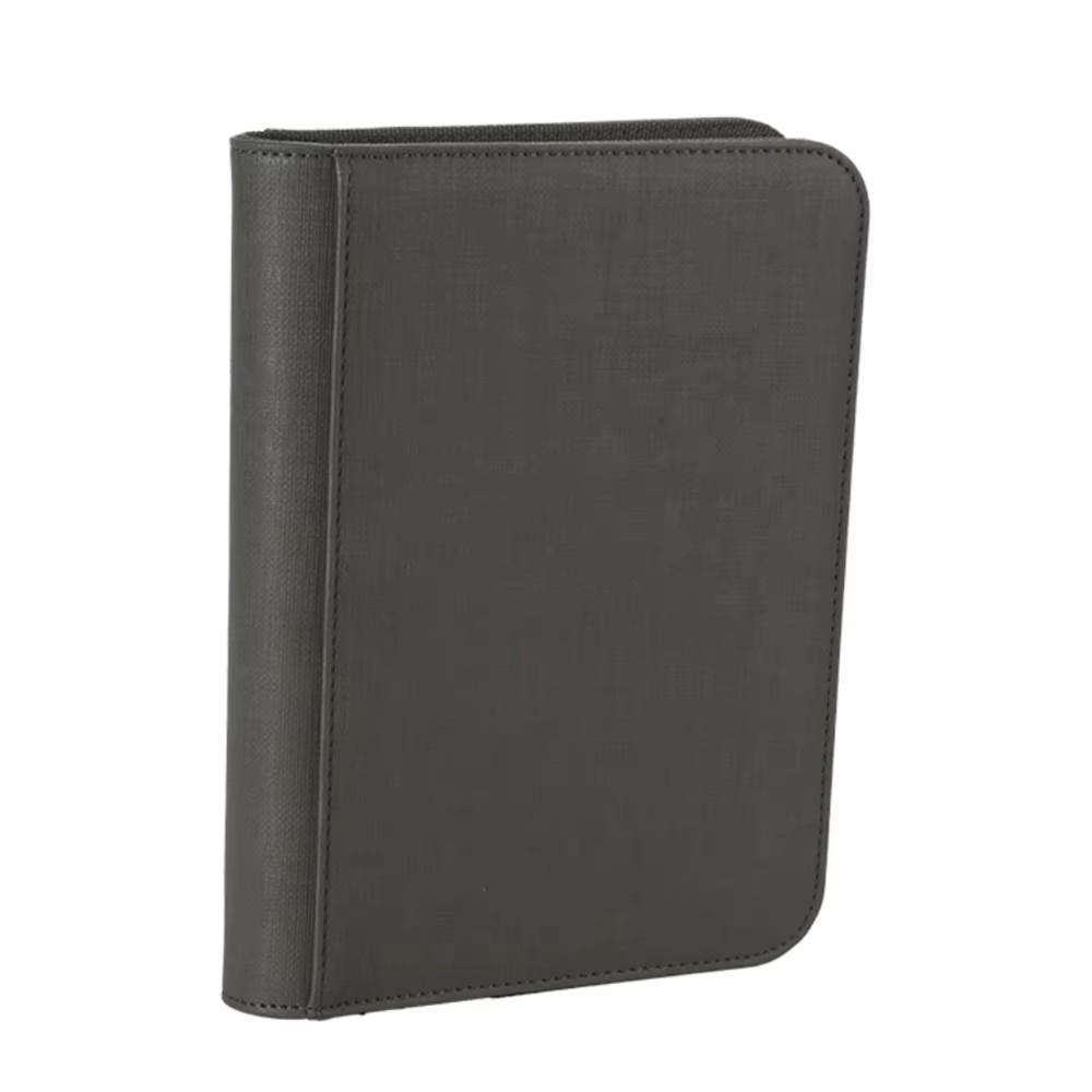 4 Pockets Side Loading Zipper Card Album Pu Leather 160 Cards Binder Tcg Game With Sealed Fixed Pockets Pages For Mgpkmfowygo
