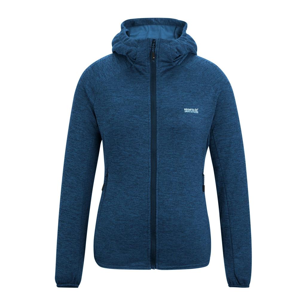 Regatta Womens/Ladies Ferna Stretch Hooded Fleece Jacket