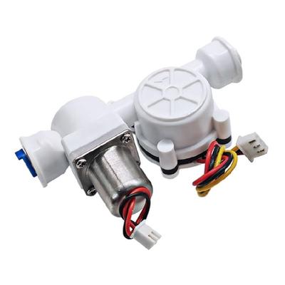 0.5-8L/min Water Flow Sensor Food-Grade Switch Hall Effect Flowmeter for IC Card