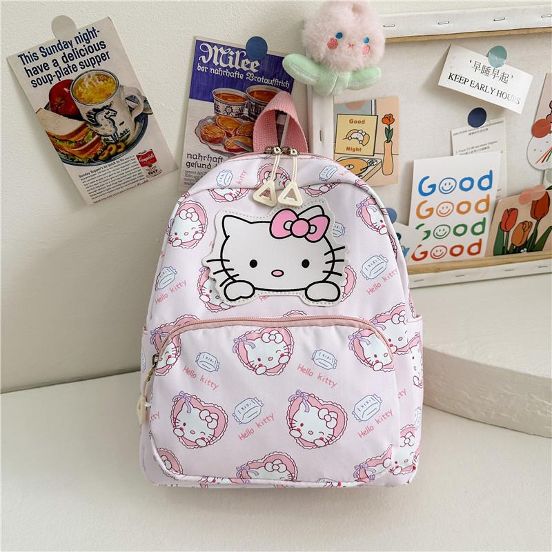 Adorable Nylon Backpacks For Kids 2024 New Cartoon School Bags For Boys And Girls