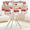 Metal Folding Clothes Racks with Wheel Plastic Floor Portable Clothes Horse Space Saving Outdoor Drying Rack Home Storage Racks