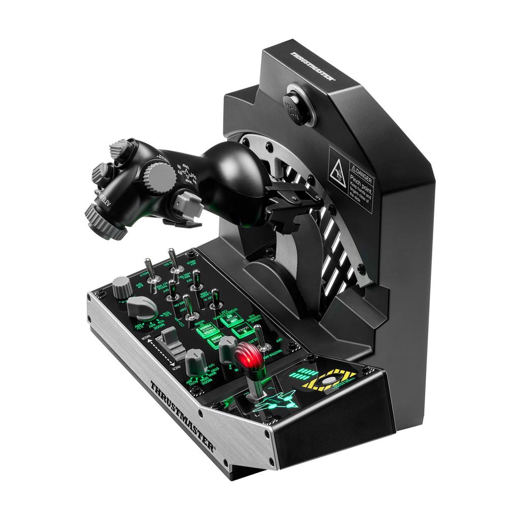 Thrustmaster Throttle Quadrant for Viper TQS Mission Pack PC Flight Includes Metal Control Magnetic and Warranty Simulator, Panel, High-Precision