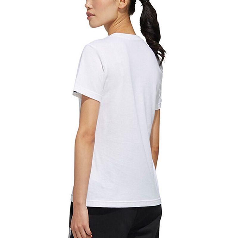 Adidas T Shirts Women's White Crew Neck Moderate Other FM6147