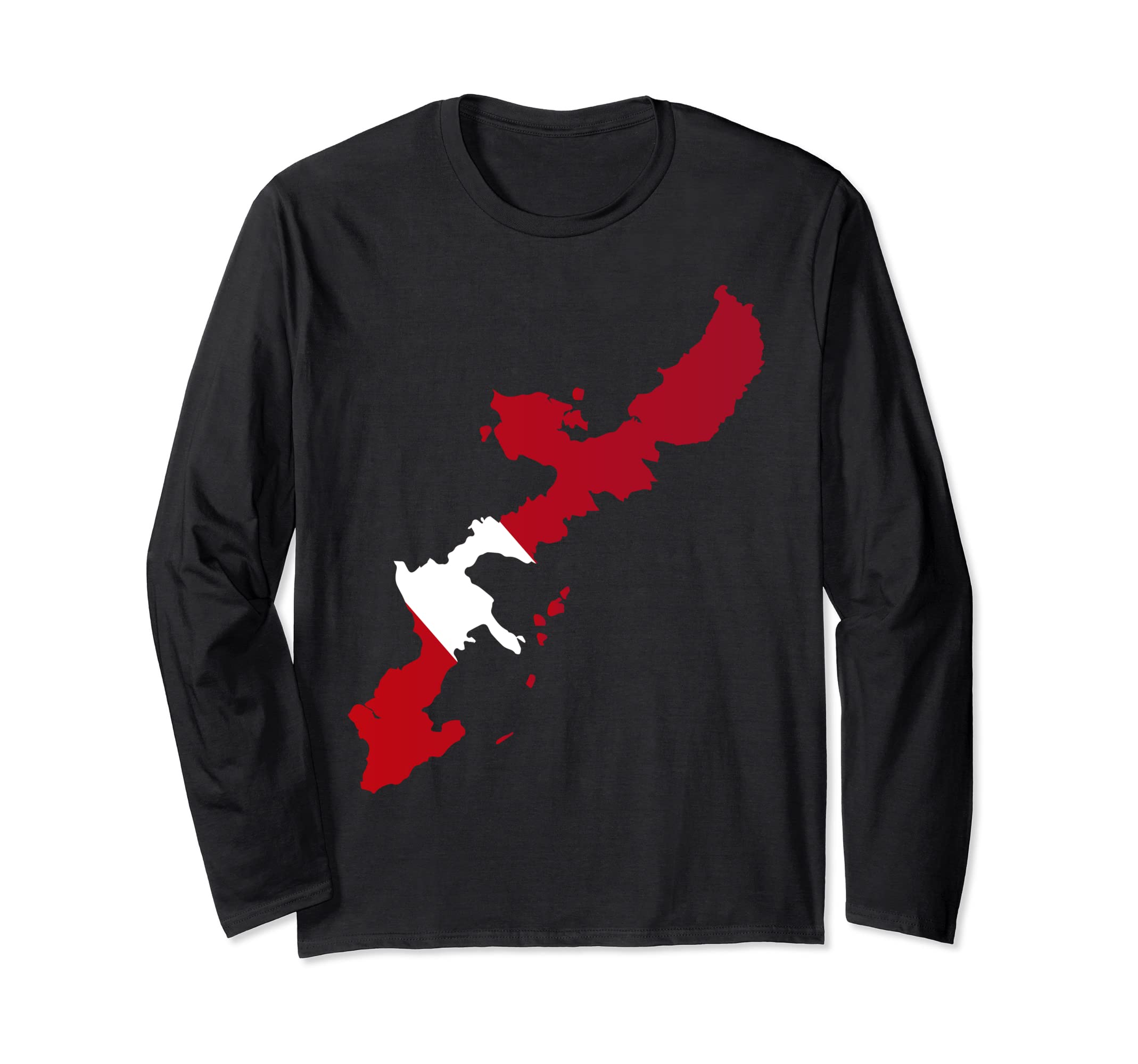 DIVE OKI Дайвинг Окинава Япония Подводное плавание Дайвинг Окинава Дайв Футболка с длинным рукавом