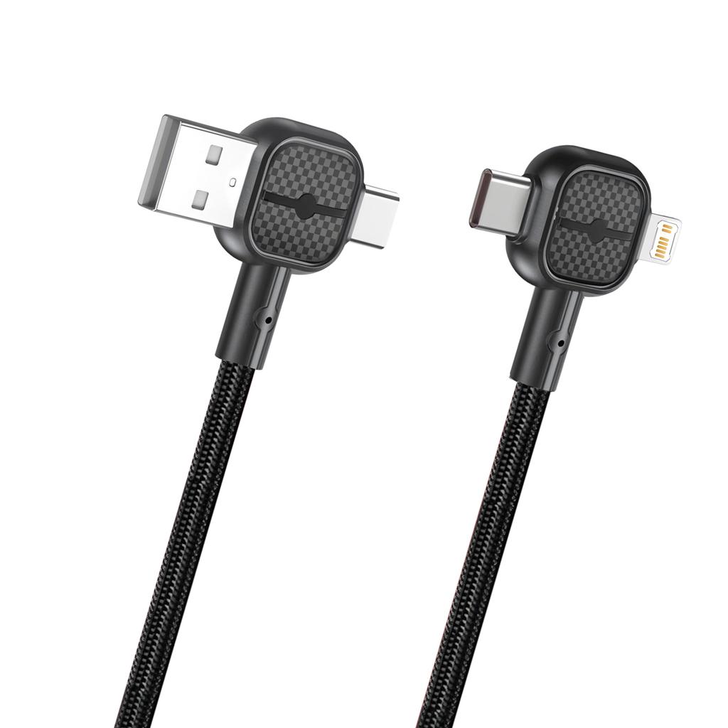 4 In 1 USB Type C Cable 240W PD Fast Charging Wire Type C Cable For iPhone 15 14 Pro Max MacBook iPad Xiaomi