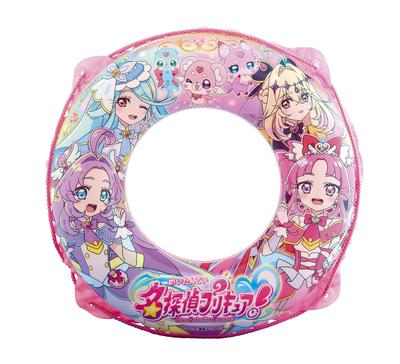 Detective Precure 55cm Swim Ring with Rope Inflatable Pool Float Kids Igarashi AFE-55A