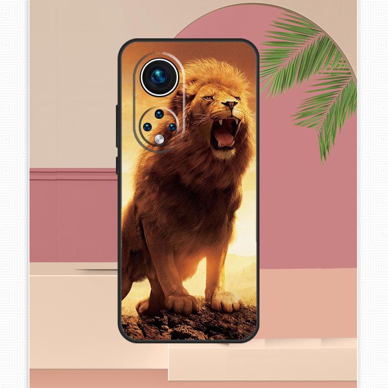 Roaring Lion Case For Honor Magic 7 Lite 5 6 8 Pro Honor 200 400 X9c X9b X9a X8b X8a X8c 50 70 90 Cover
