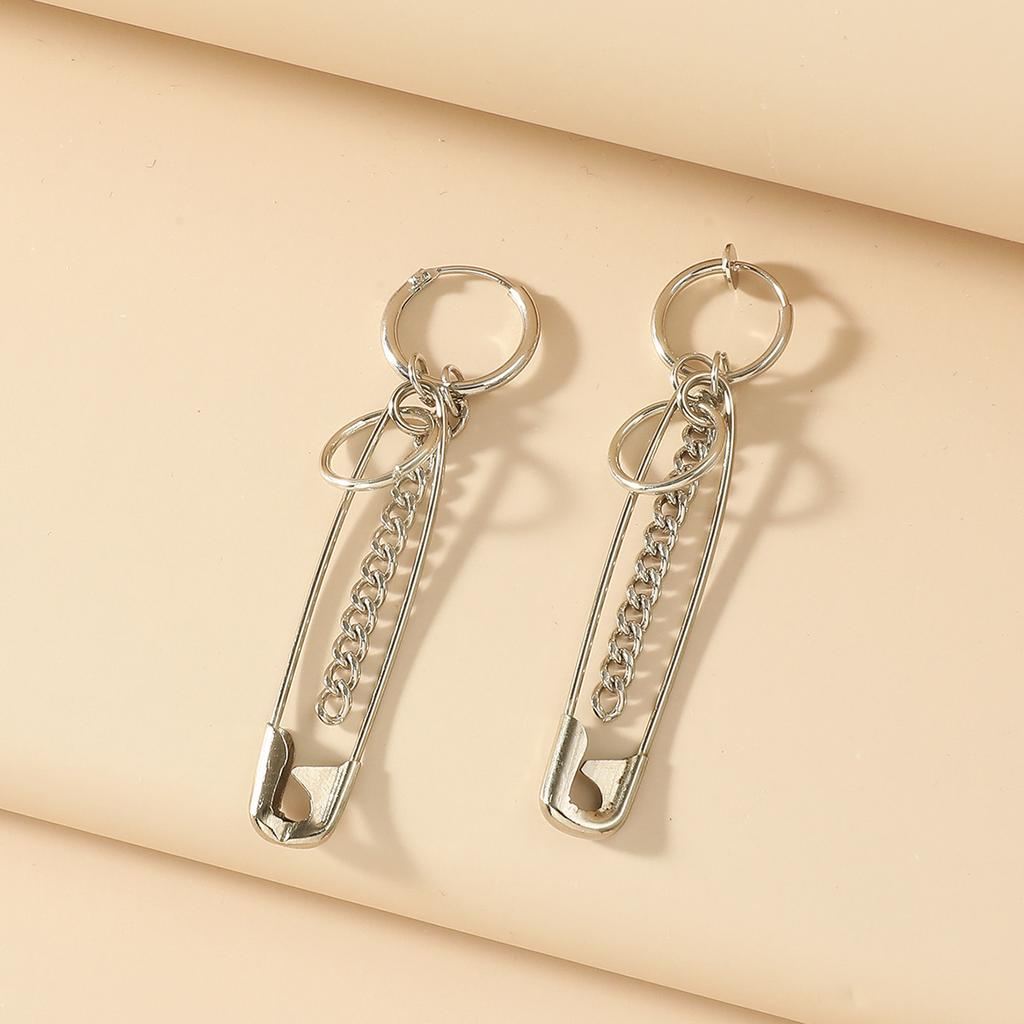 Korean version niche design micro-inlaid zircon geometric paperclip bracelet femininity simple high-end personalized jewelry