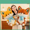 Stuffed Soft Fox Animal Plushie With Durable Fabric For Kids Gift Idea