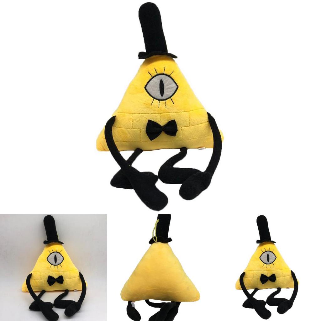 Bill Cipher Desenho Animado Brinquedo de Pelúcia Macio Boneca Colecionável Presente Para Crianças 28cm