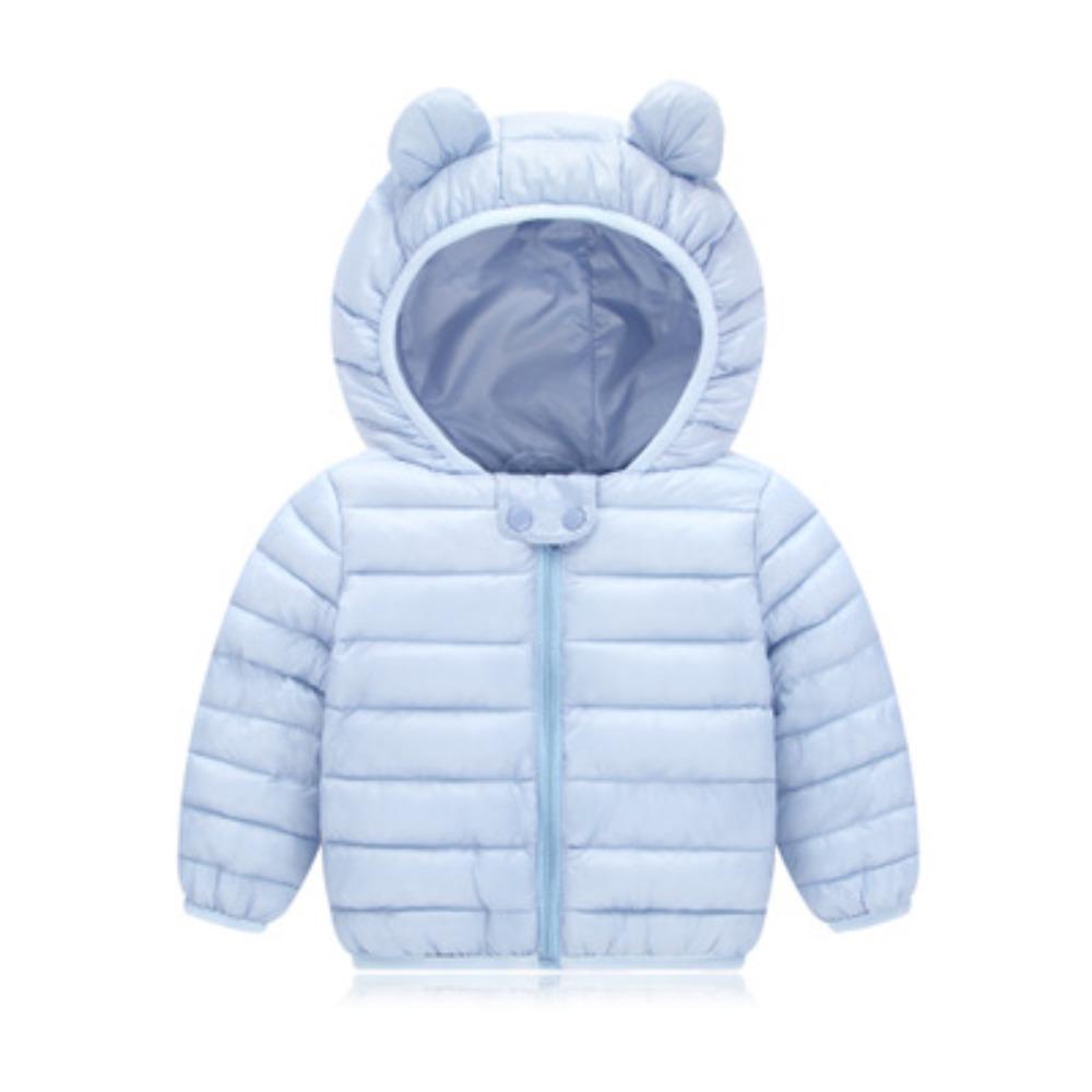 Autumn and Winter Cartoon  Jacket Children's Down Cotton Clothes Boys and Girls Cotton Clothes Children 2-6 Years Old Light Baby Jacket