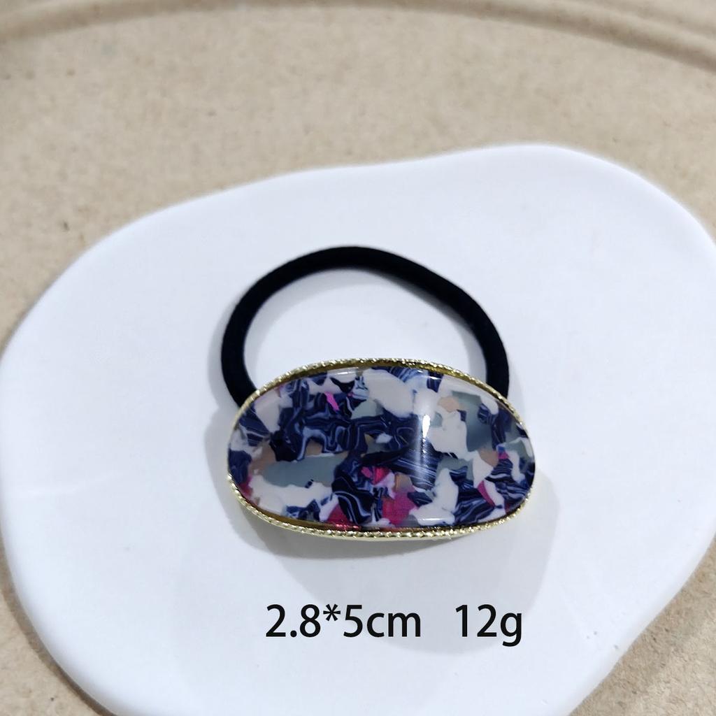 Hairband Accessories Niche Simple Geometric Hair Rope Rubber Band Hair Accessories High-end New Back of The Head Hair Accessories