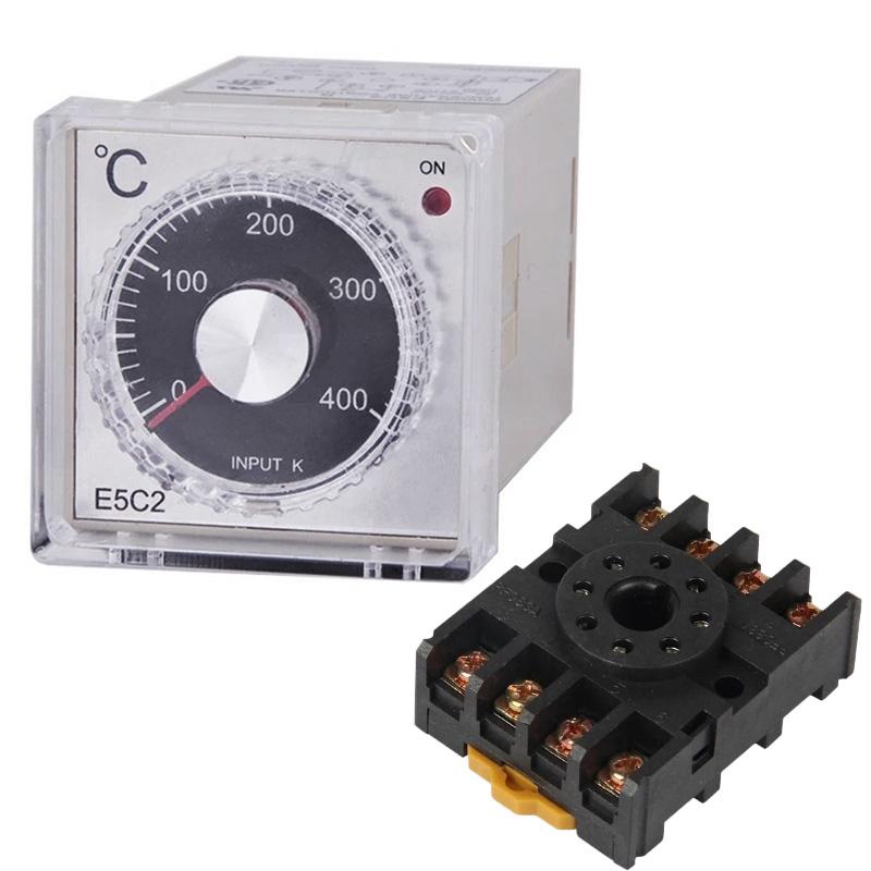 Buy Relay Output K Input 0-400Celsius Pointer Temperature Controller ...