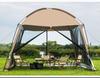 Four-Season Ventilated Camping Tent: Mesh Sunshade, Mosquito Repellent, Rainproof Shelter