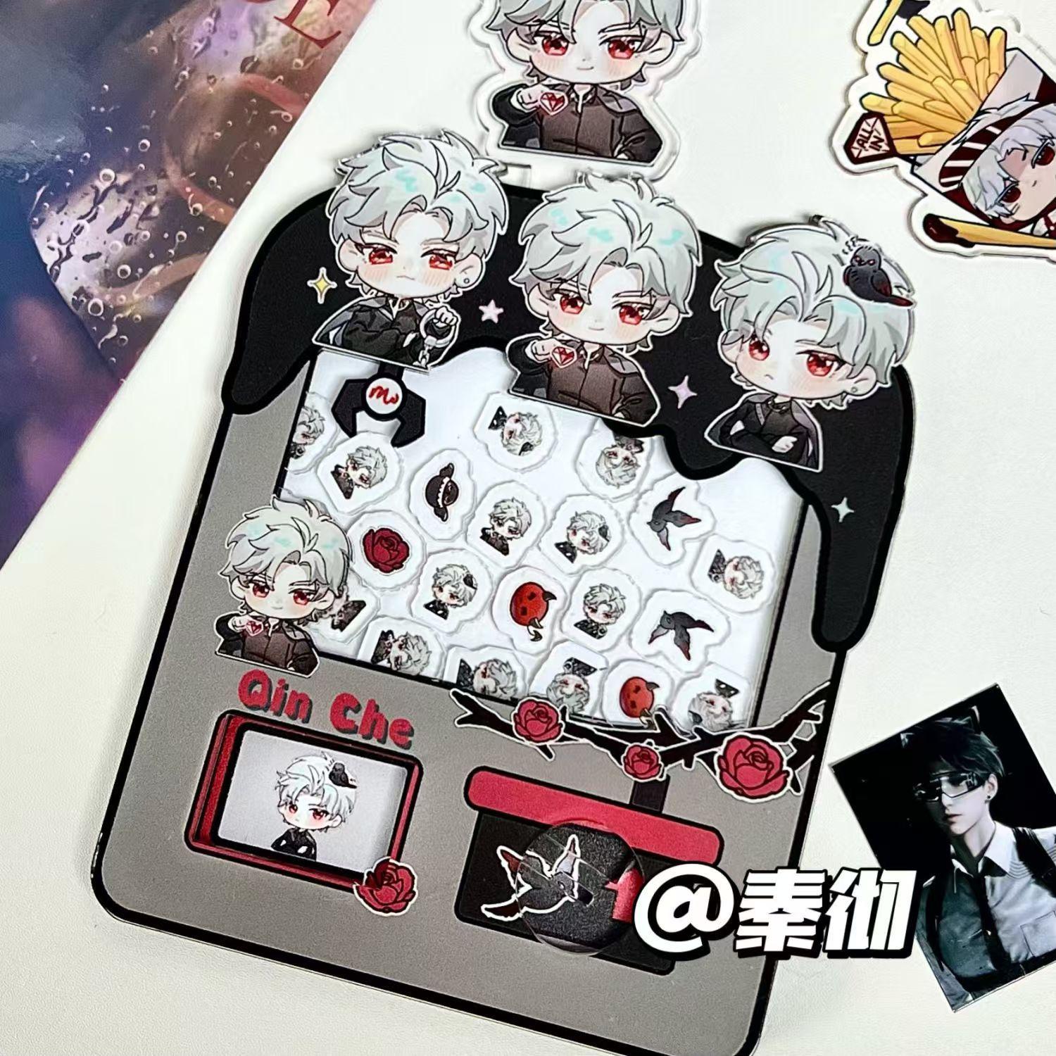 

Игра-Шейк Мультяшная Любовь и Deepspace Модели Настольных Табличек Ксавье Зейн Рафаэль Сайлус Акриловая Подставка Модель Игрушка Фигурки Игрушка