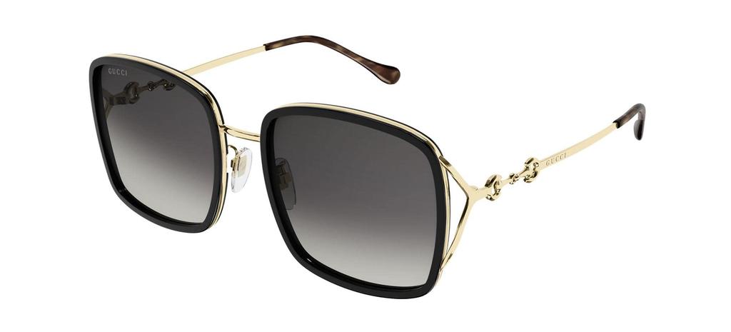Gucci Sluneční brýle GG1016SK 001 Dámské Černé/Šedé