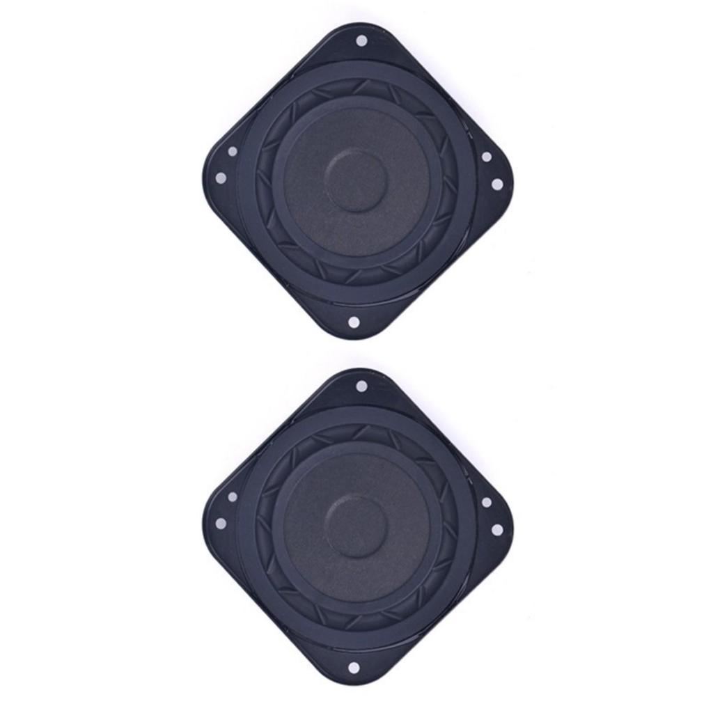Portable Loudspeaker 8Ohm 15W Loudspeaker Home Theaters Neodymium Magnetic Sound Amplifier Rubber Frame Replacement