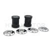 Motorcykelstyrstænger Bushinger TPU til Harley Davidson Big Twins Softail Dyna Sportster