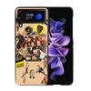 K-KPOP A-ATEEZ Coque Case For Samsung Galaxy Z Flip 7 6 Flip4 Flip5 Zflip3 Black Hard PC Phone Shell Protective Cover
