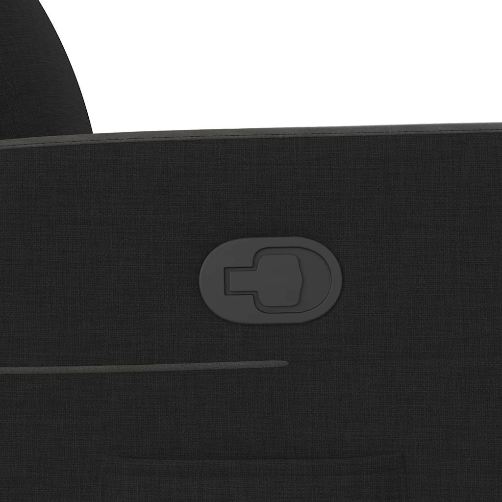 Relax Chair Black Fabric