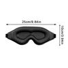 Masque de Sommeil 100% Occultant Masque de Sommeil 3D pour les Yeux Mousse à Mémoire Masque pour les Yeux Doux Bandeau Aide au Sommeil Slaapmasker