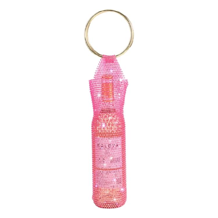 Elegant Stone Decorated polyamide Net Cover constructed For Carrying Beverages