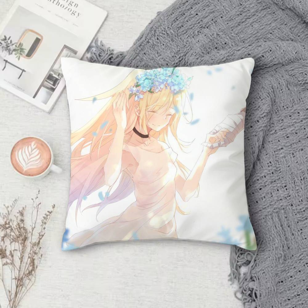 AAngels of Death Doublesided Printed Square Decorative Cushion Cover for Sofa Living Room Home Decor