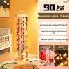 Zippered Plush Doll Storage Basket - Children's Transparent Toy Organizer