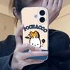 Cute Cartoon P-pochacco Silicone Phone Case Material For iPhone 17 16 15 11 12 13 14 Pro Max Mini Plus Soft TPU