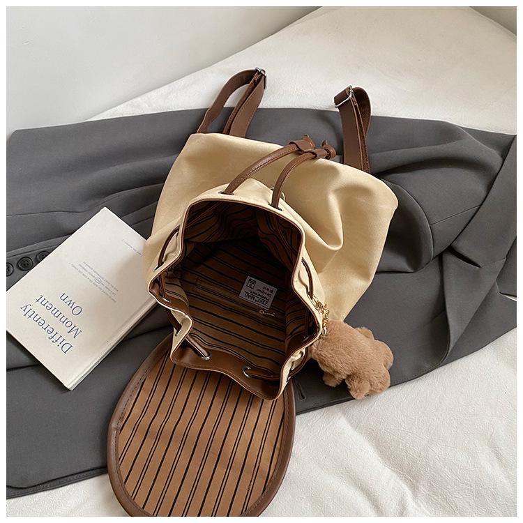 Koreansk Retro Casual Damryggsäck - 2025 Hösttrend, Lättvikt för Pendling & Utgång