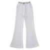 Girls' Flared Fleece-Lined Pants - Spring/Autumn 2025 Fashion for Middle & Big Kids