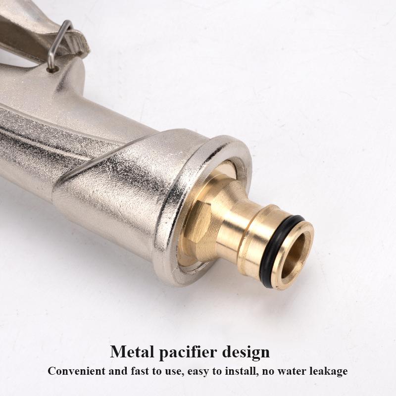Car Wash Tool High Pressure Sprinkler Metal Hose Foam Sprayer Garden Watering Tool for Car Washing Plants Watering Pets Shower