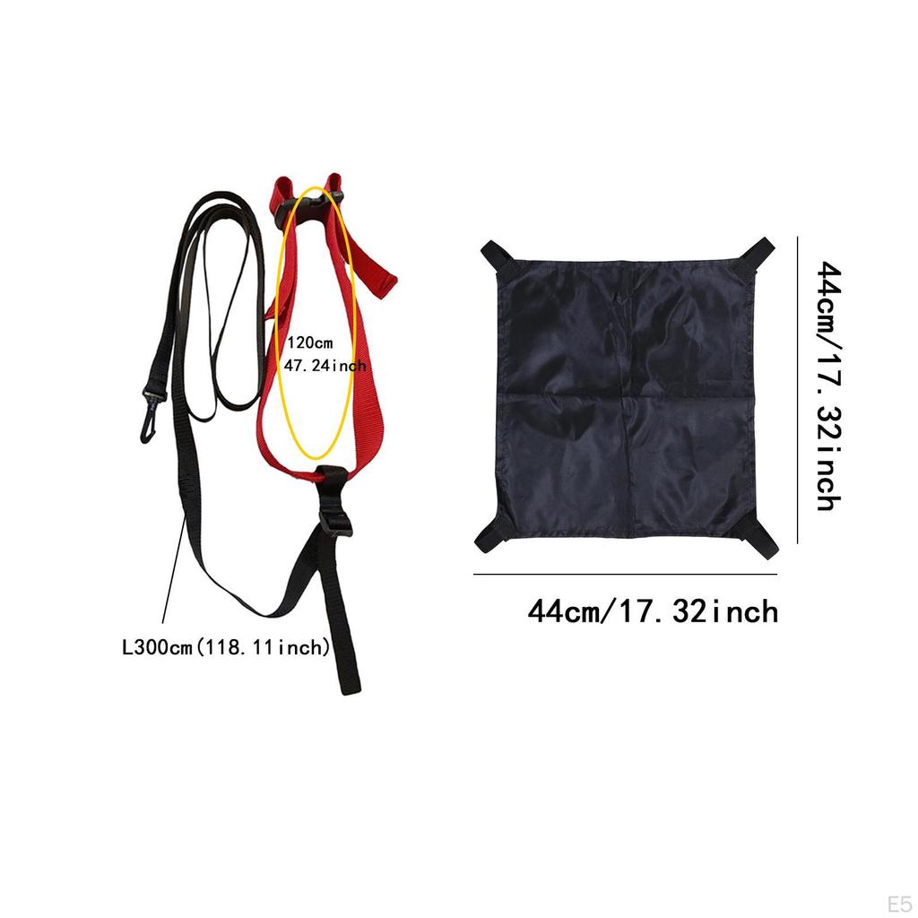 Sada pro vodní odporový trénink Plavecký padák Nastavitelné vybavení pro vodní aktivity