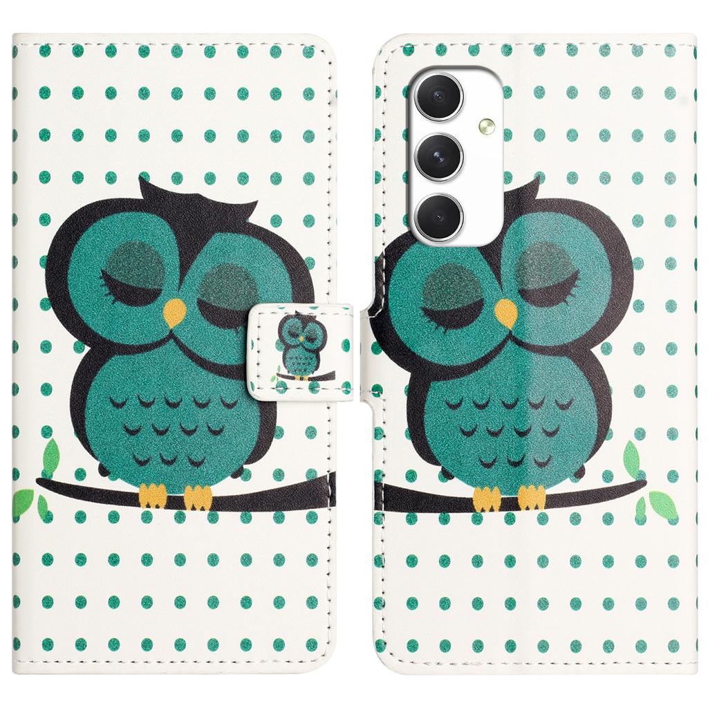 For Samsung Galaxy A16 5G/A16 4G Case Pattern Print PU Leather Wallet Phone Cover