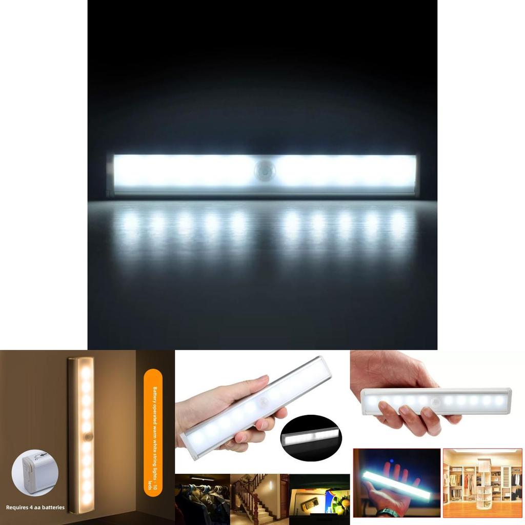 Small Night Light With Human Induction Battery Powered For Home Decor And Gift Use
