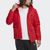 Adidas Bsc St In H J Casual Hooded Warm Cotton Jacket Winter Men Jackets Red H65765