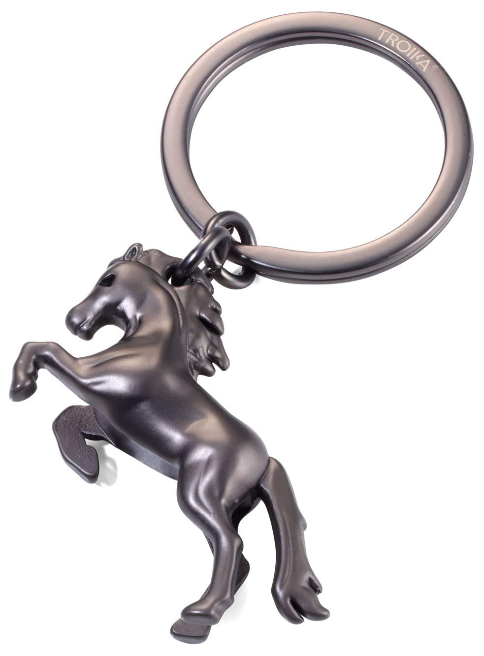 Troika Keyring, Wild Horse TR-KR21-02-GM, Wild Horse Keychain, Bag Charm