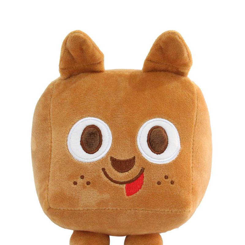 

Плюшевая игрушка-подушка в виде кошки, животное для большой игры, симулятор питомца, мультяшный, мягкий, набивной, для детей Brown