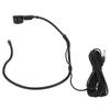 6.35mm Earhook Microphone Ergonomic Dynamic 16.4ft Wired Headset Microphone for Karaoke Speakers Amp
